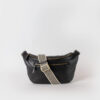 O my bag - Drew bumbag maxi - læder - sort