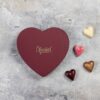 Hjerte med 7 fyldte chokolade hjerter fra Xocolatl, se mere her