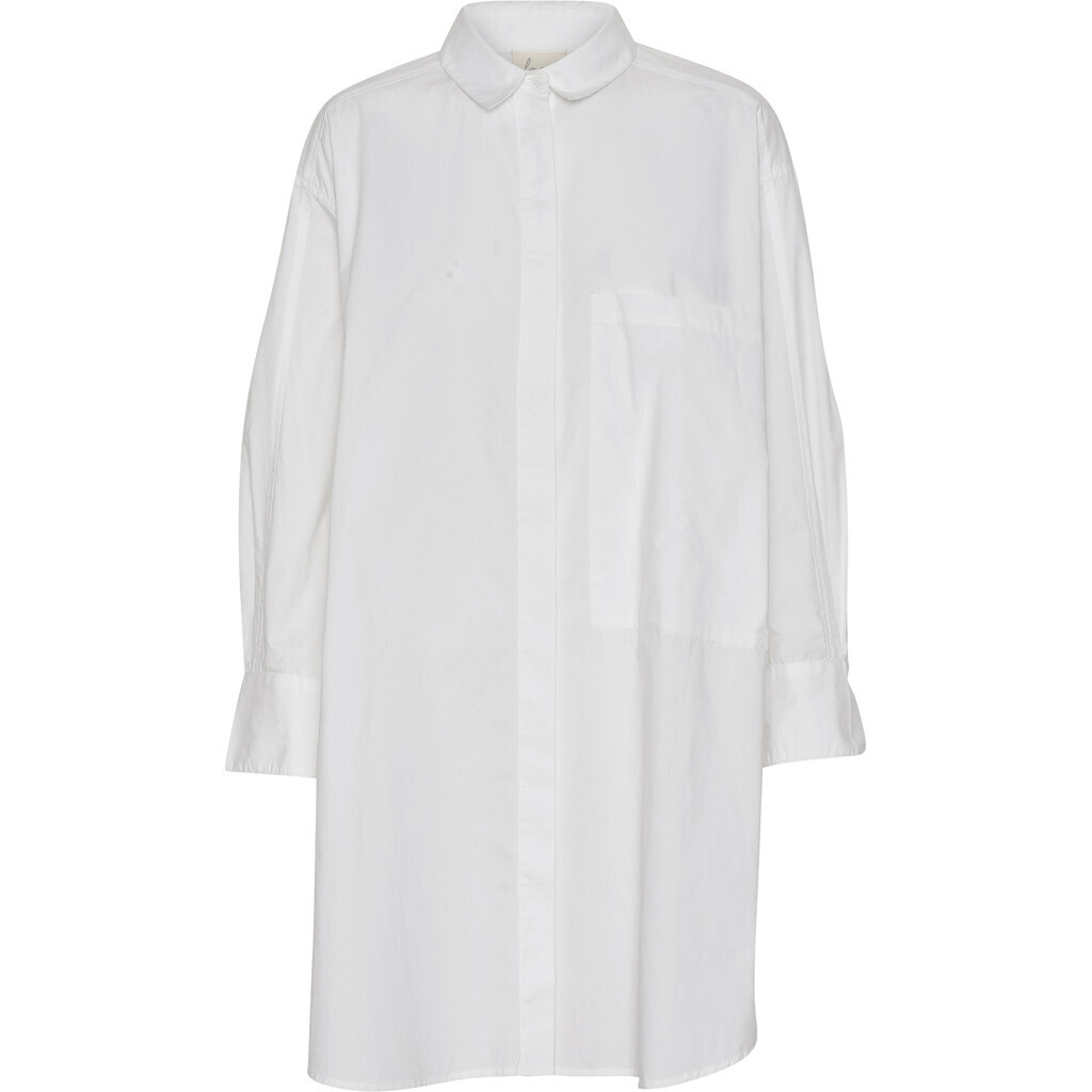FRAU - Lyon is Long Shirt- Bright White - One size - kan købe her