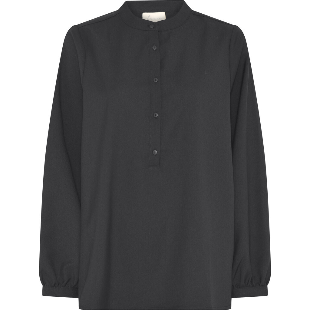 Madrid - skjorte - uld - mørk grå - Frau - Olde A - Livsstil med karakter