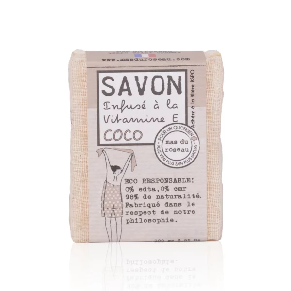 Mas du Roseau - Savon håndsæbe - Coco - 100 g