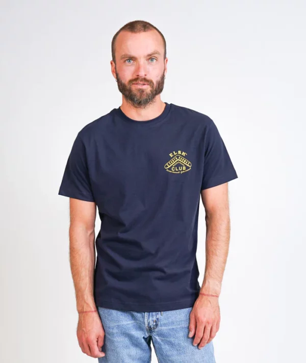 T-shirt - Boomerang - Dark Navy - ELSK - Olde A - Livsstil med karakter