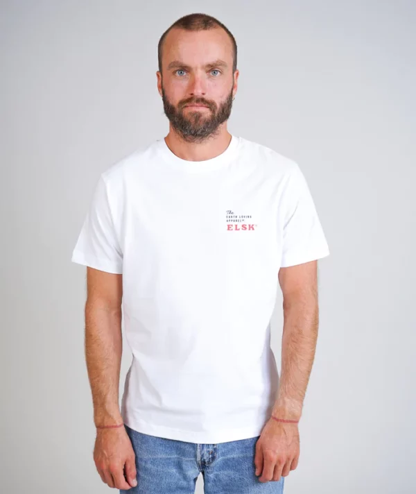 T-shirt - Boomerang - Hvid - ELSK - Olde A - Livsstil med karakter