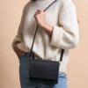 O my bag - Audrey mini taske - Sort - læder