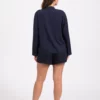 LYKKELAND Atleliér - Pyjamas shorts - Midnight blue - Lykkeland - kan købes her
