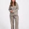 LYKKELAND Atleliér - Pyjamas skjorte-Mint Dust- Lykkeland- kan købes her