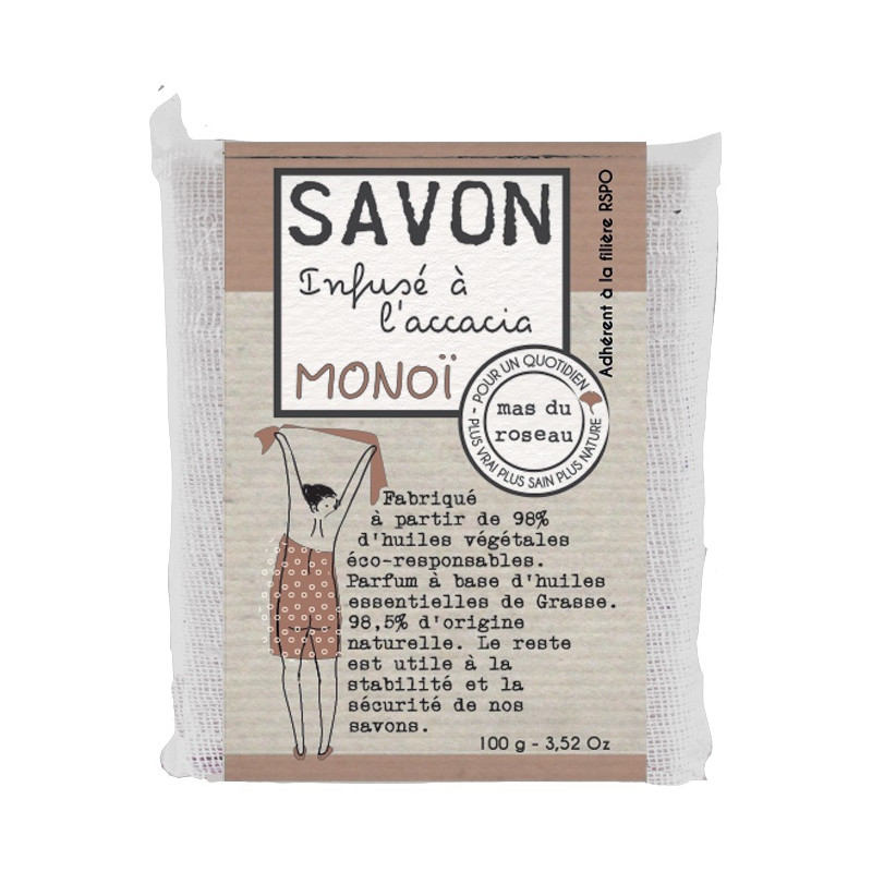 Mas du Roseau - Savon håndsæbe - monoi- 100 g