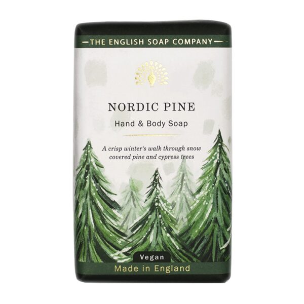 Hand & body sæbe - Nordic Pine - 190g - Kew Royal Botanic Garden - Olde A - Livsstil med karakter