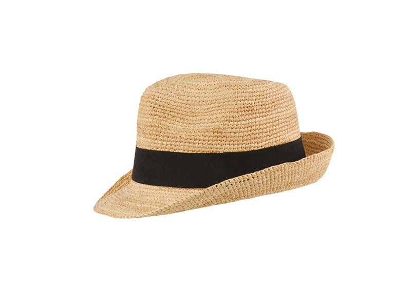 Culebra hat med Raffia i farven Natural