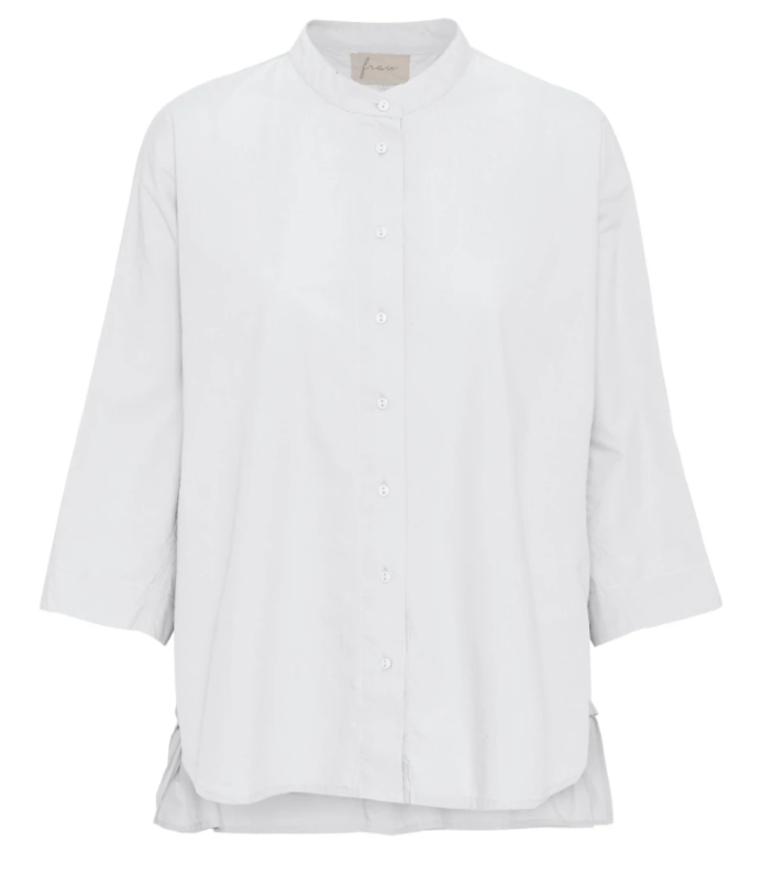 Seoul kort skjorte - Bright White
